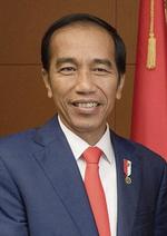 インドネシアのジョコ大統領（ゲッティ＝共同）