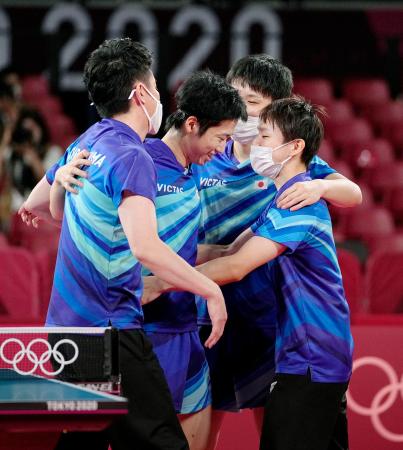 卓球日本 韓国破り 銅 男子団体２大会連続メダル 全国のニュース 北國新聞